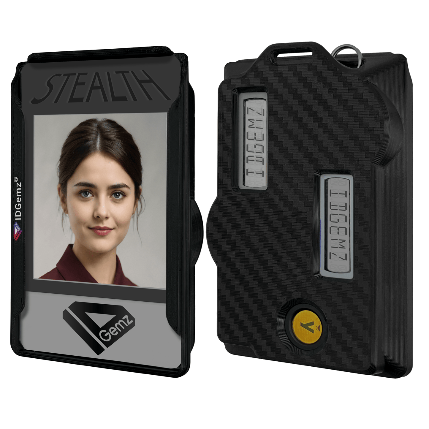 Badge Holder for Yubikey 5 NFC & RSA SecurID Tokens - IDGemz by NerdWidgets