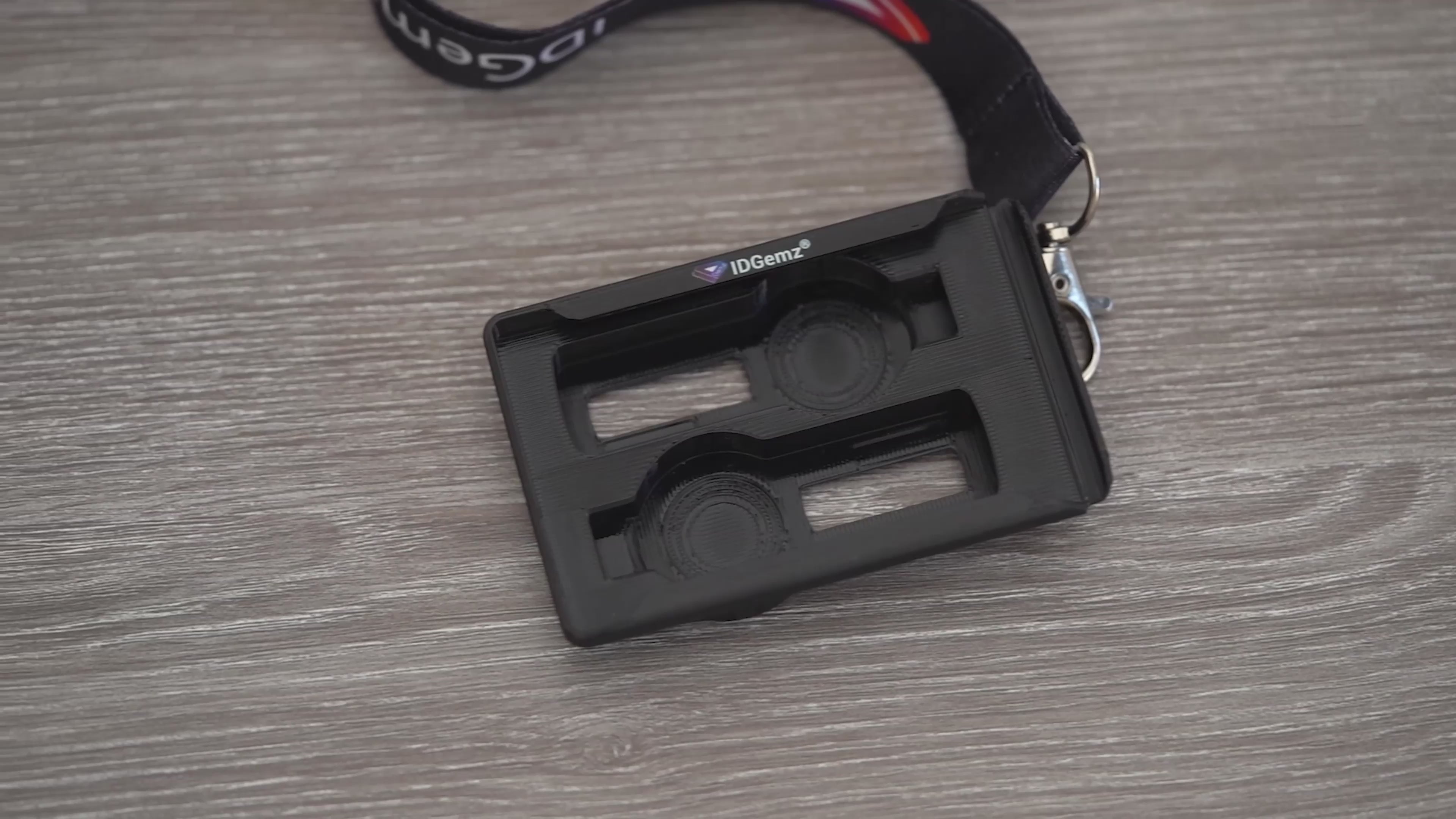 Load video: A video introducing IDGemz badge holders.