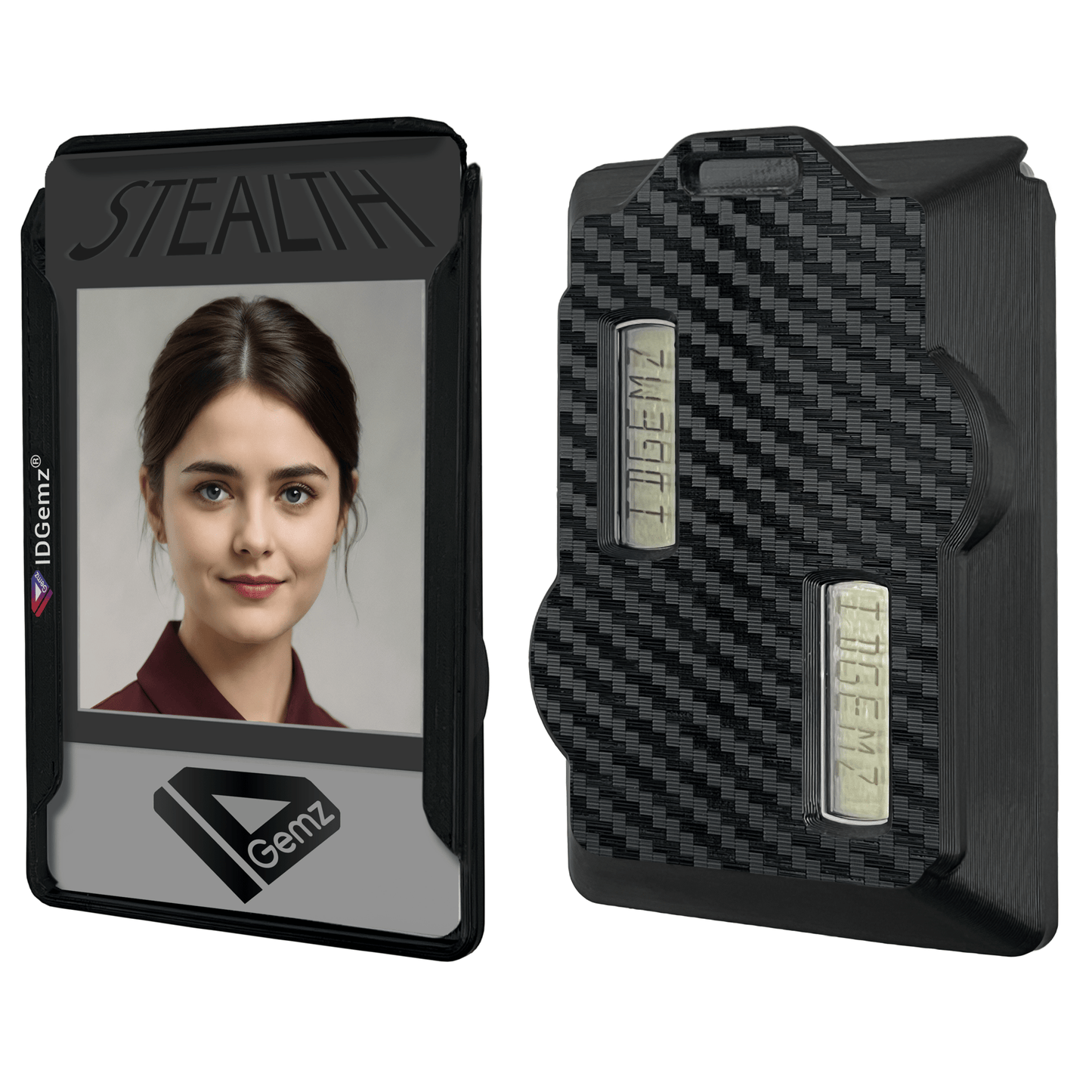 Stealth Badge Holder for 1, 2, or 3 RSA SecurID Tokens - Holds up to 4 Badges - IDGemz by NerdWidgets
