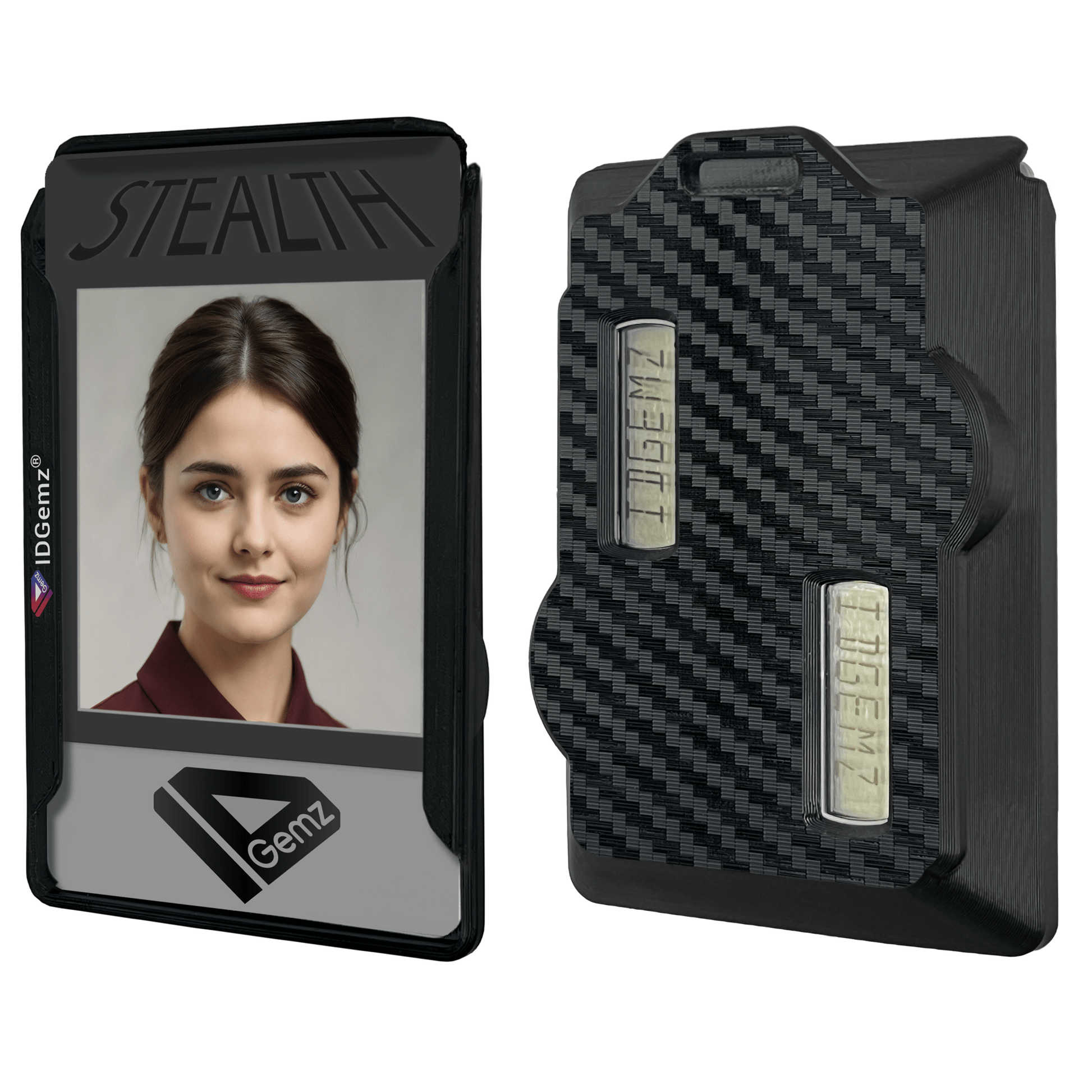 Stealth Badge Holder for 1, 2, or 3 RSA SecurID Tokens - Holds up to 4 Badges - IDGemz by NerdWidgets